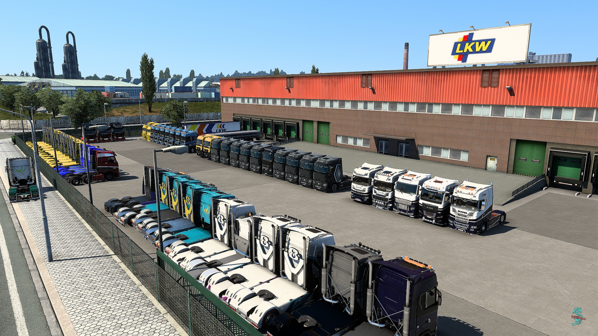 Internationaler Convoy der Transport Express Européen