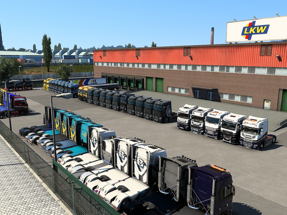 Internationaler Convoy der Transport Express Européen